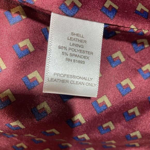 C Wonder Suede Trench Coat Women's Sz 10 Burgundy Red Lined Double Breasted - Picture 3 of 12